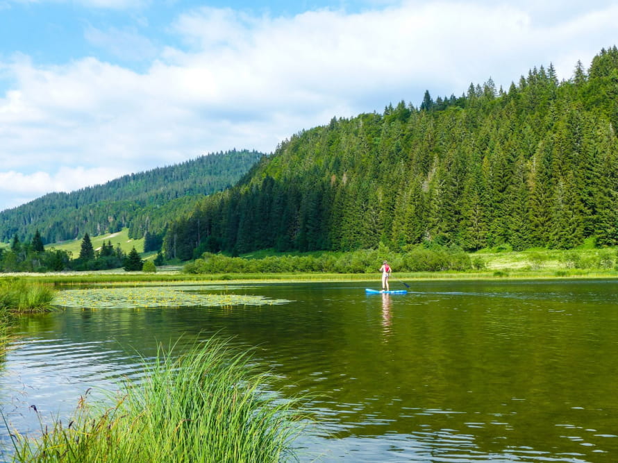 Discover The Wilderness Of Lamoura Lake 