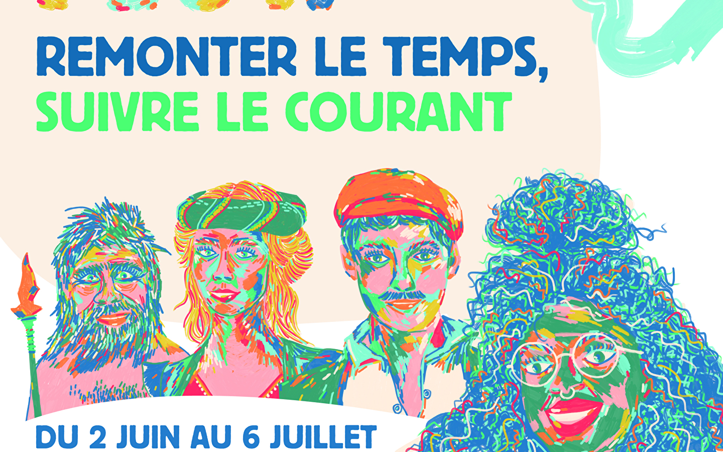 Exposition FLOW : remonter le temps, suivre le courant