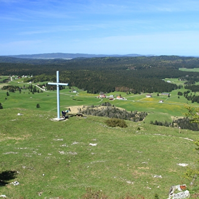 The lookout point at Chapelle-des-Bois