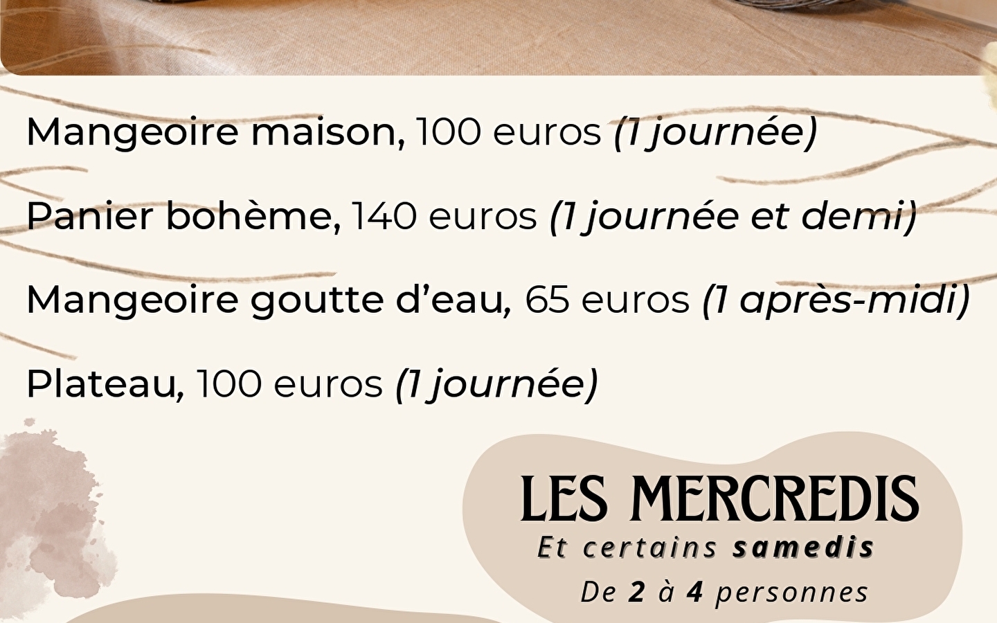 Workshop - Introduction to wickerwork