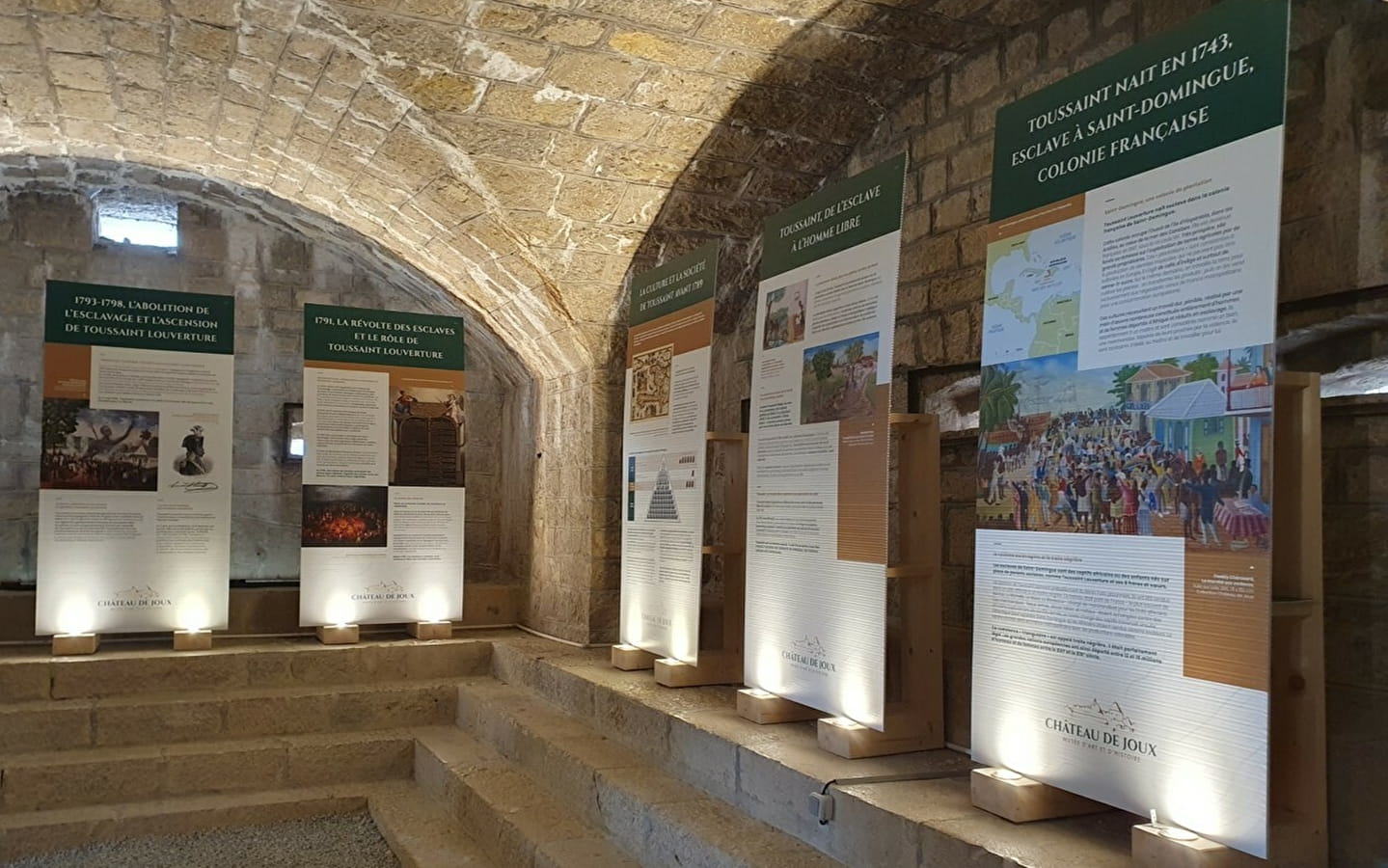 Exhibition - Toussaint Louverture imprisoned at the Château de Joux
