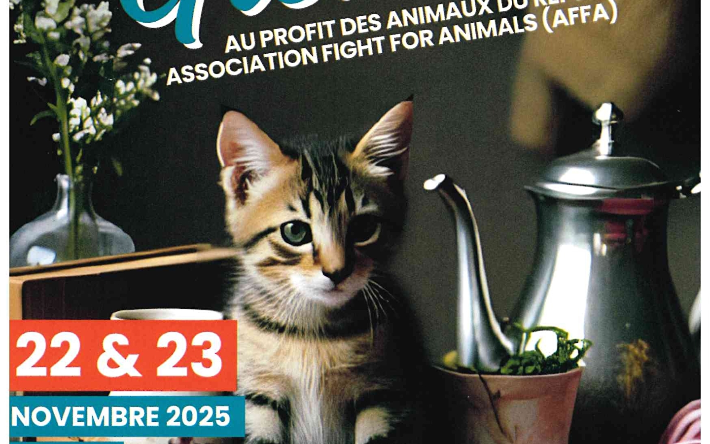 Garage sale for the SPA