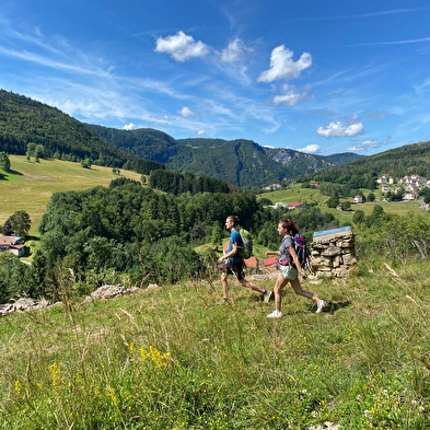 The Grande traversée du Jura on foot - GTJ pédestre