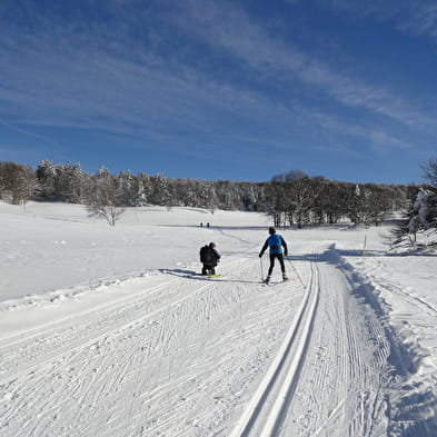 Itinéraire ski de fond Plateau de Retord - N10 Le tour des fermes