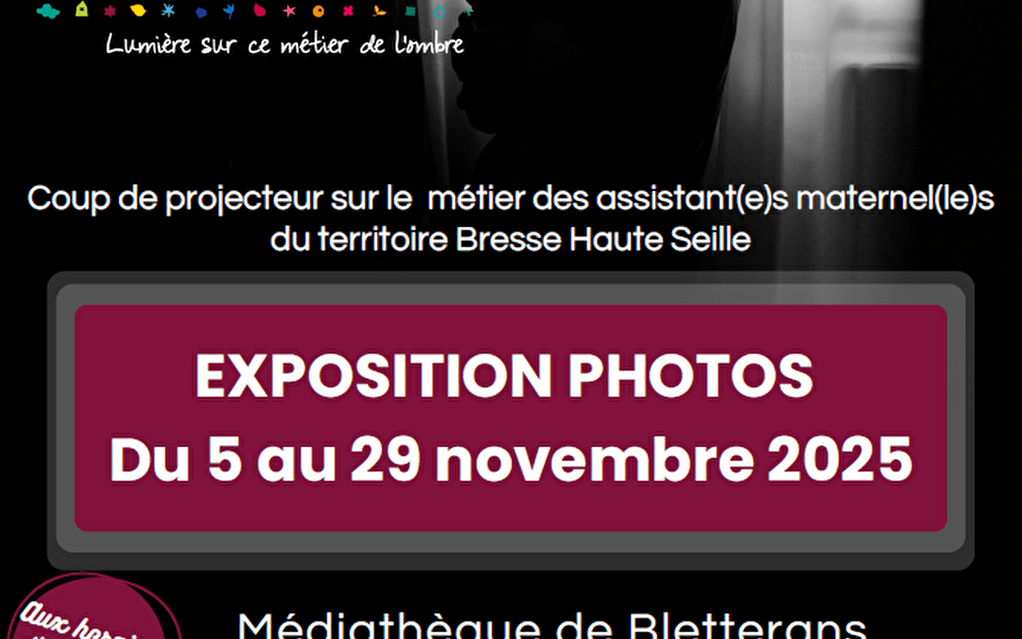 Exhibition 'Nous, nounous : lumière sur ce métier de l'ombre' ('We nannies: shedding light on this shadowy profession')