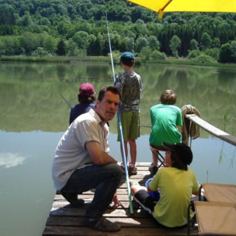 Animateur & moniteur guide de peche - Philippe Dubief - LES PLANCHES-EN-MONTAGNE