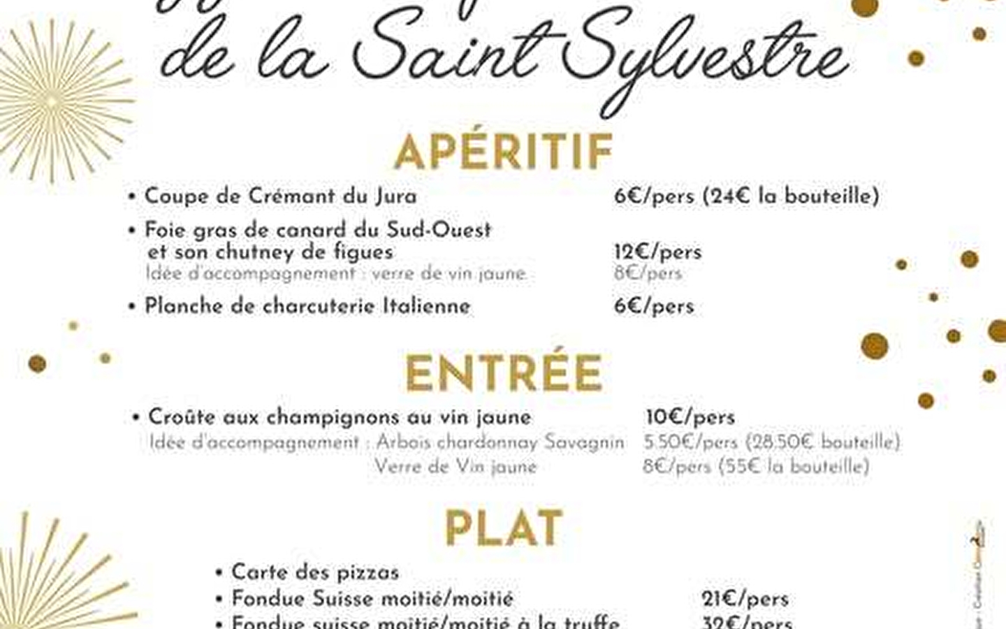 New Year's Eve - L'Hermitage