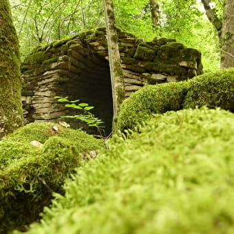 Dry stone path - LA MARRE