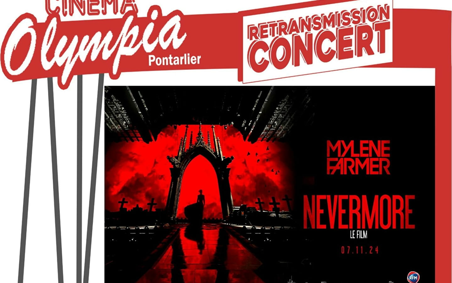 Mylène Farmer - Nevermore concert replay