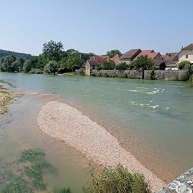 La Loue au pont de Port Lesney