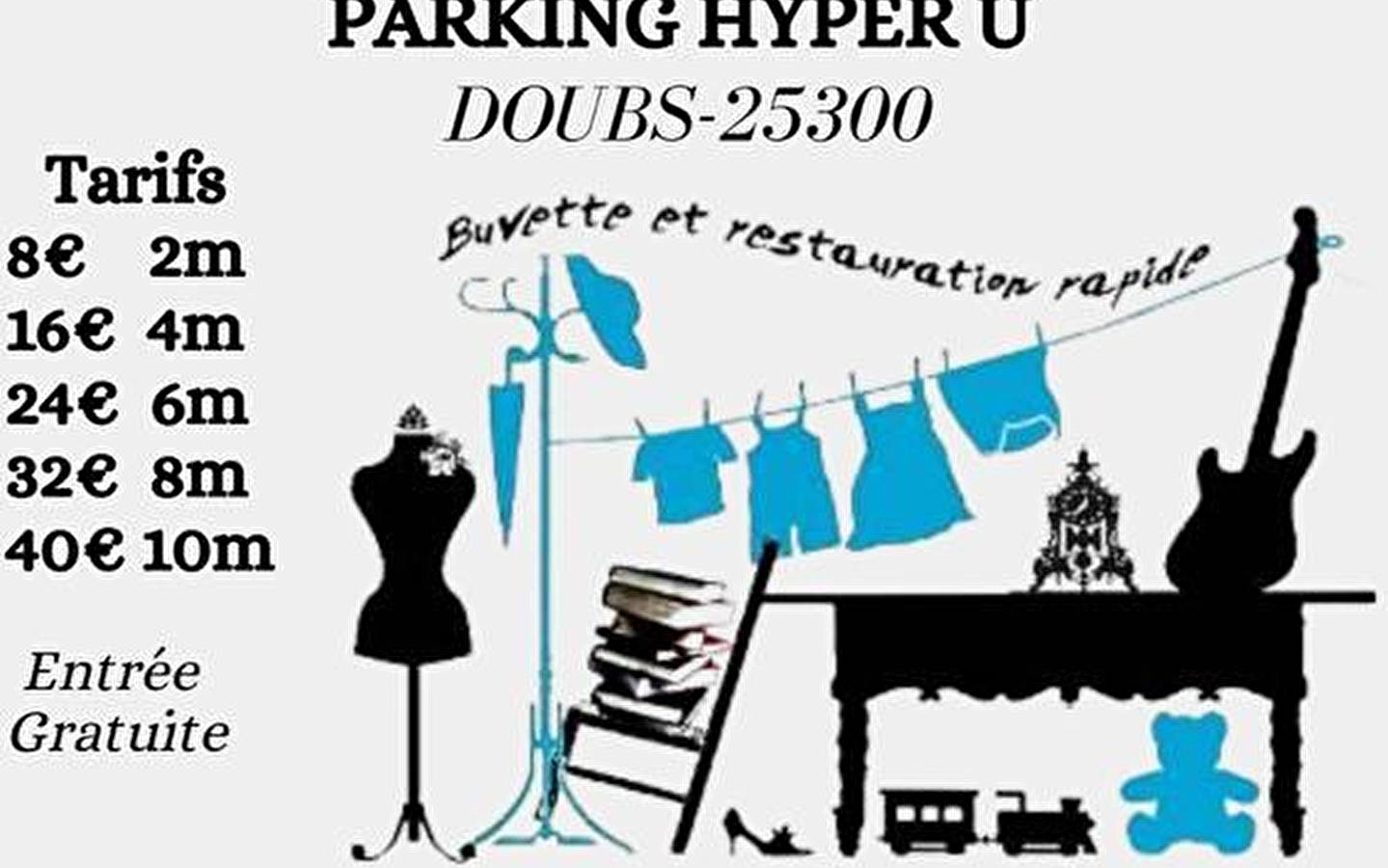 Flea market and second-hand goods