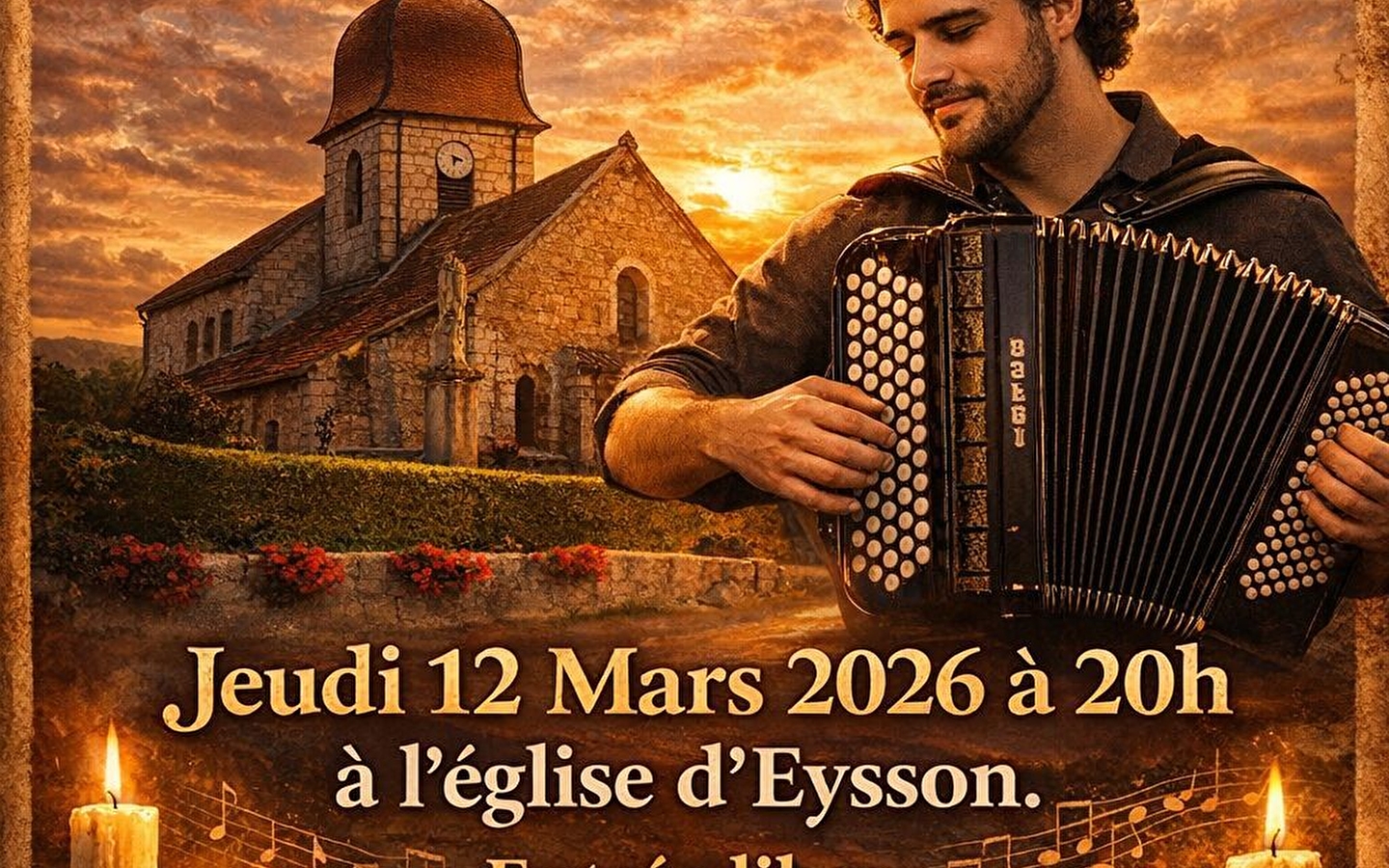 Concert Julien Locatelli - Journey around the world