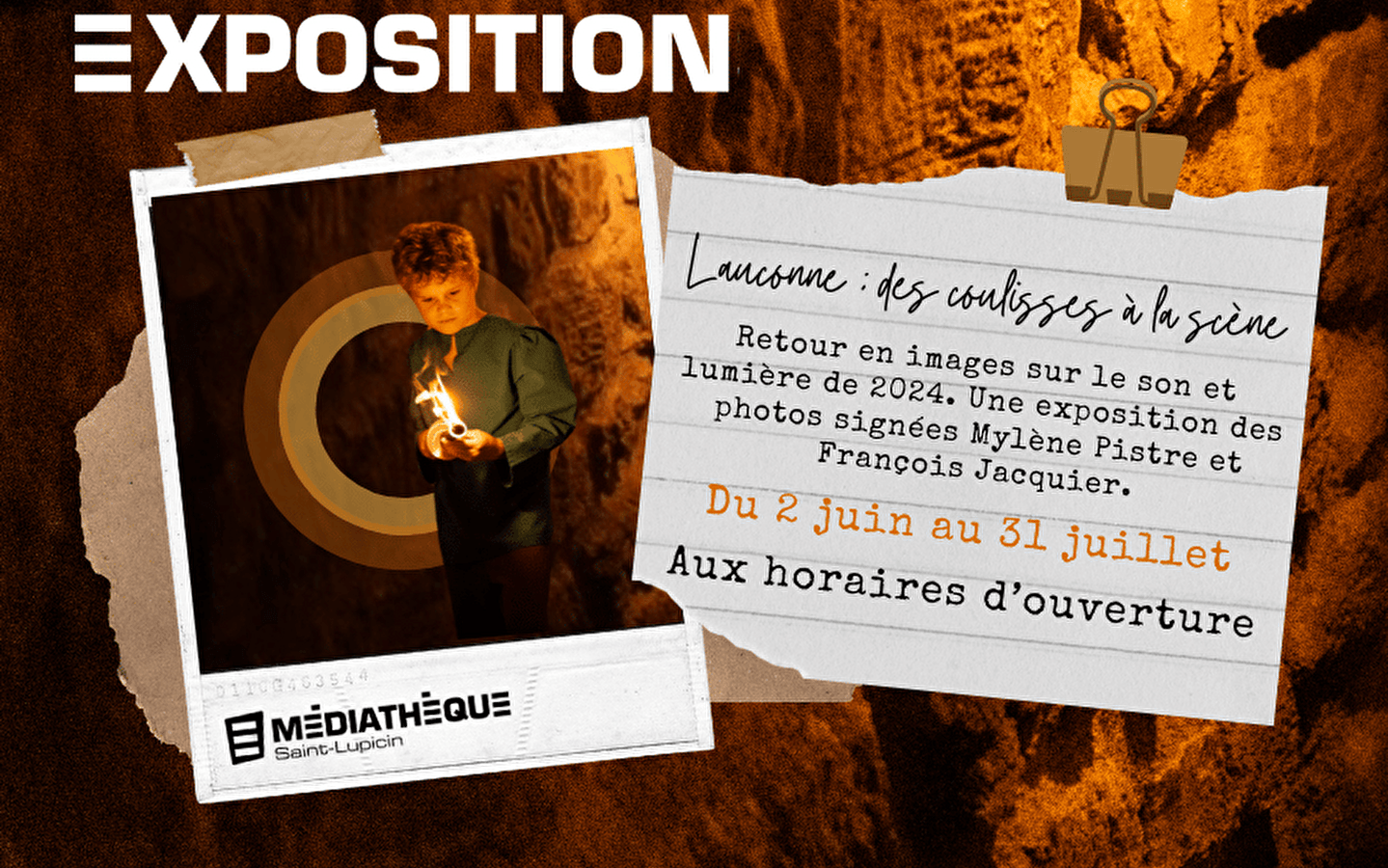 Saint-Lupicin multimedia library: 'Lauconne, from backstage to the stage