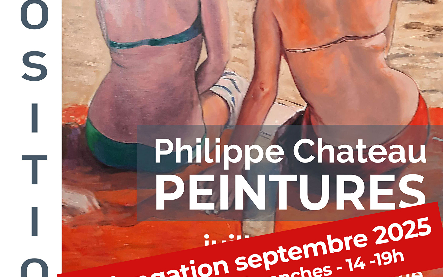 Philippe Chateau Peintures exhibition - Extension September 2025