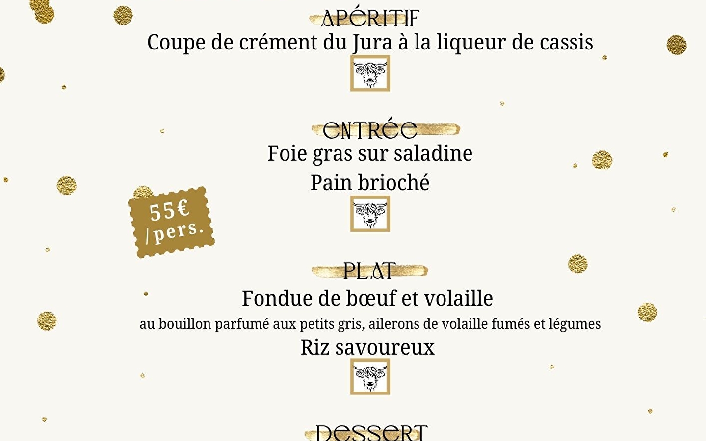 New Year's Eve - Tables d'highlands