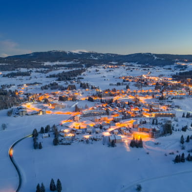 First snow holiday at Les Rousses ski resort