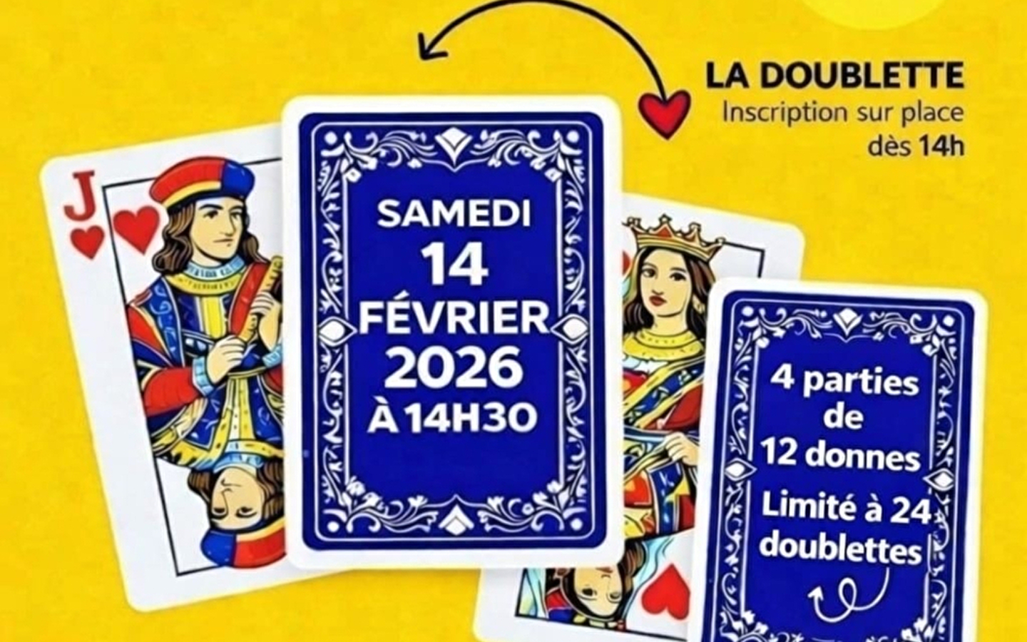 Concours de belote à la vache à Pugieu