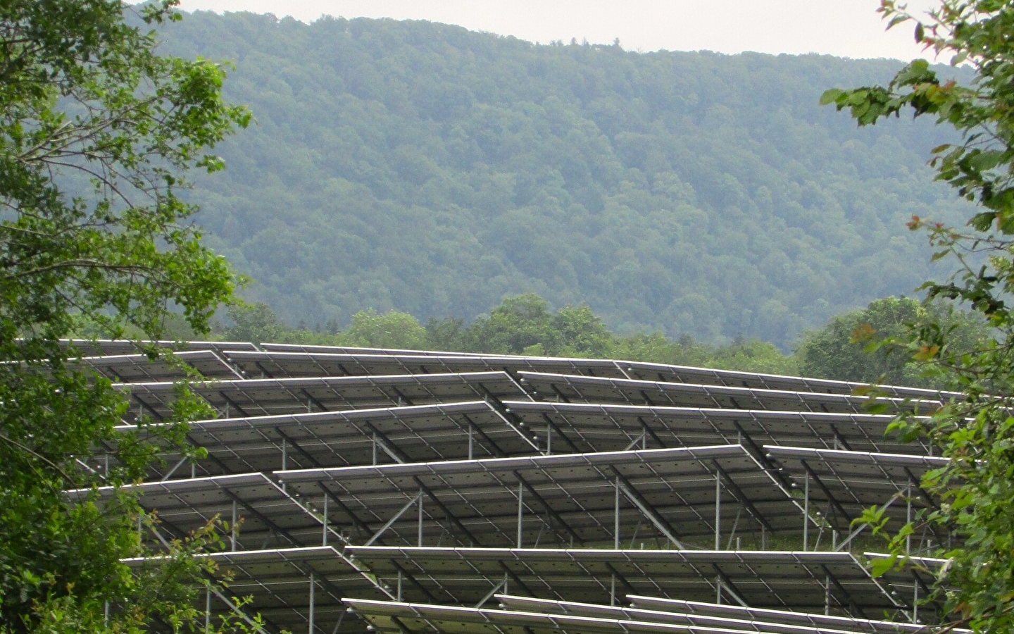 Solar farm educational trail