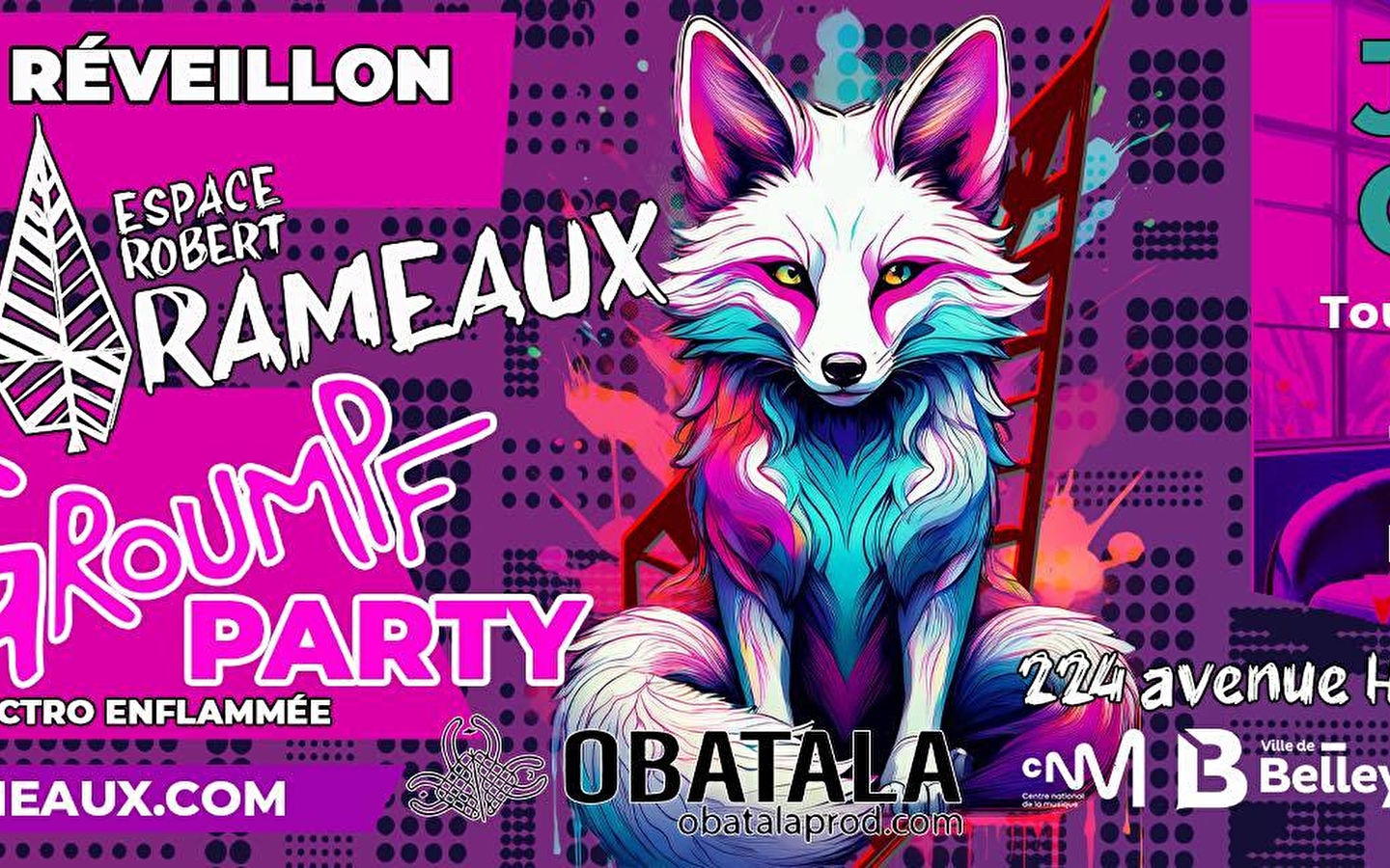 Nouvel an à l'Espace Rameaux