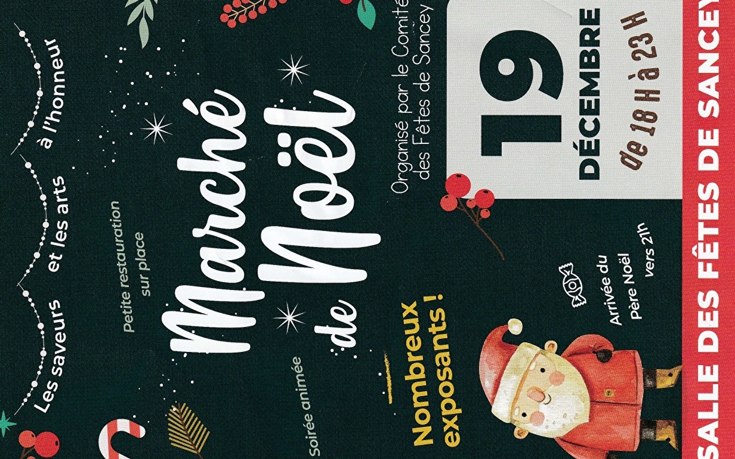 Christmas market Sancey