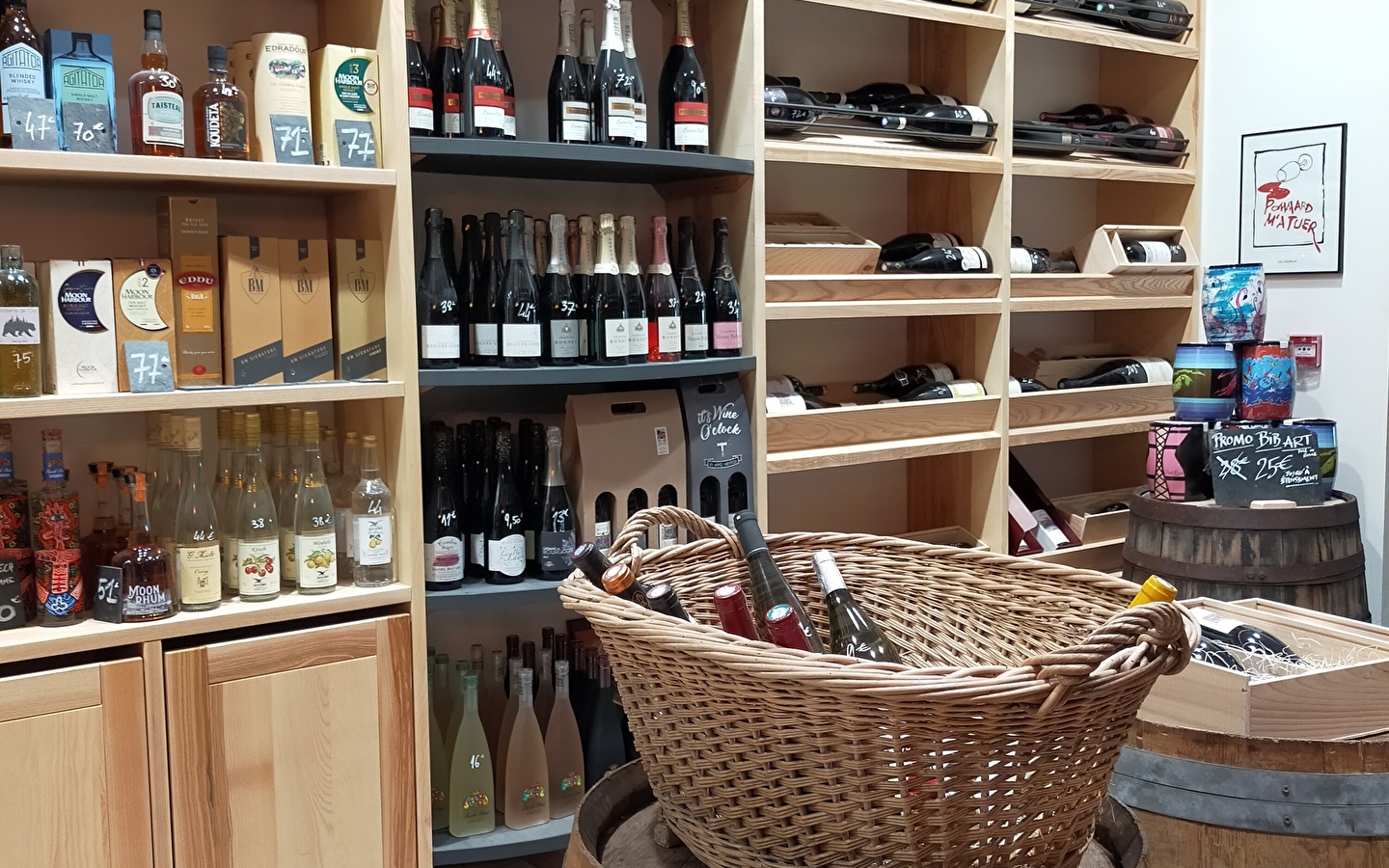 Bar et cave : Les vins de Martin