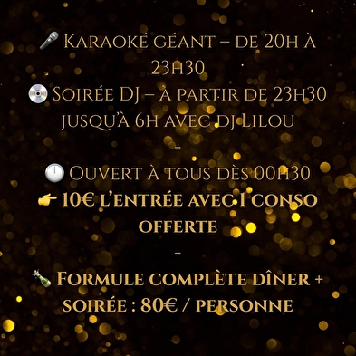 Soirée de la Saint Sylvestre au NM