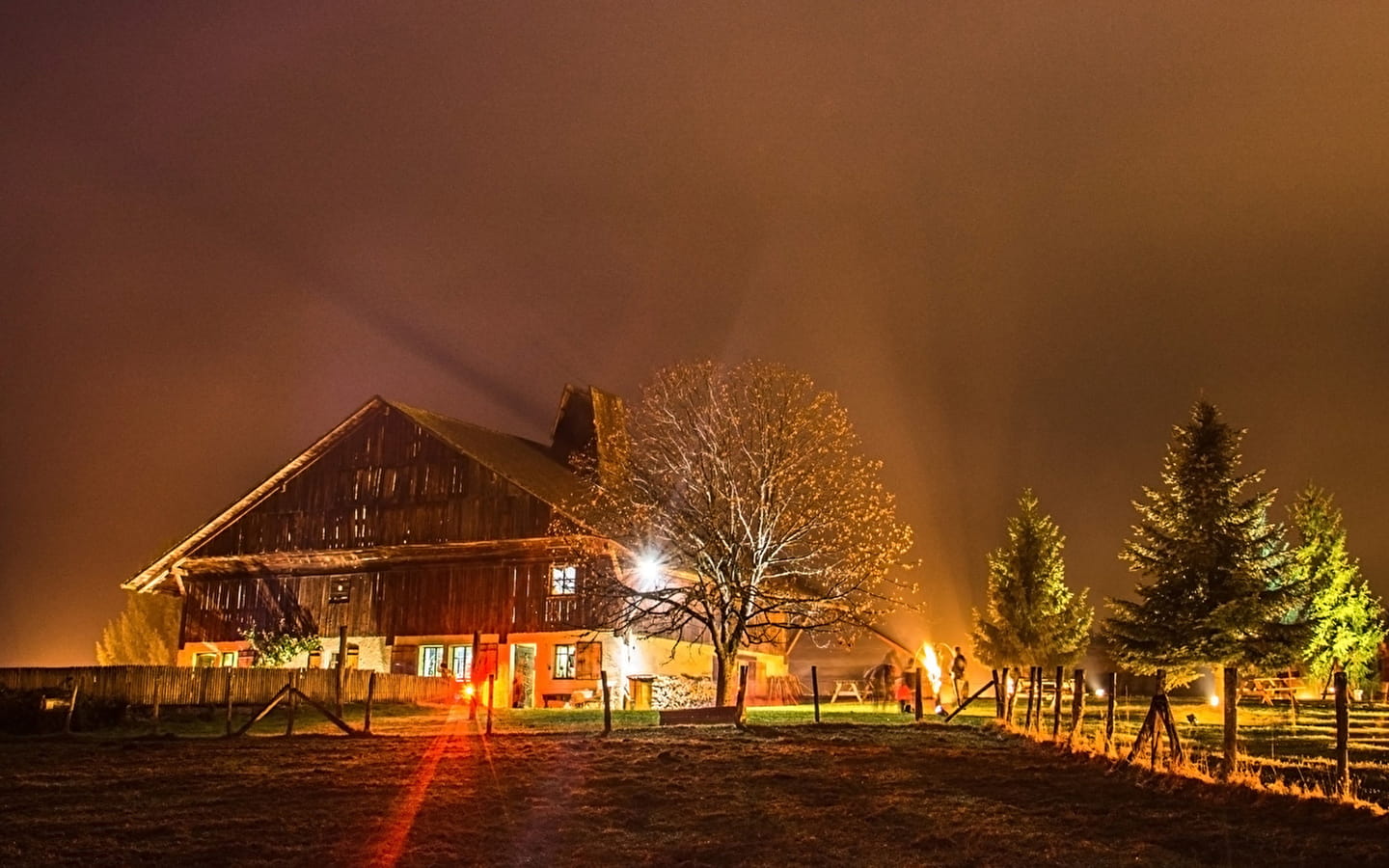 Christmas market at the Musée des Maisons Comtoises