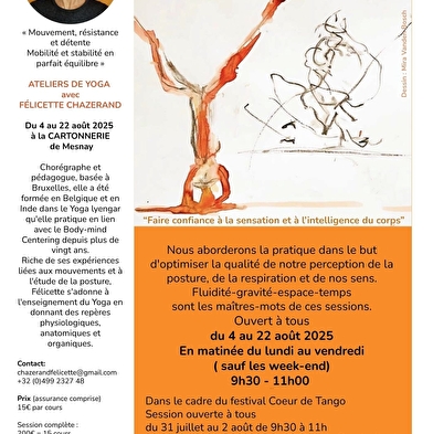 Yoga with Félicette Chazerand