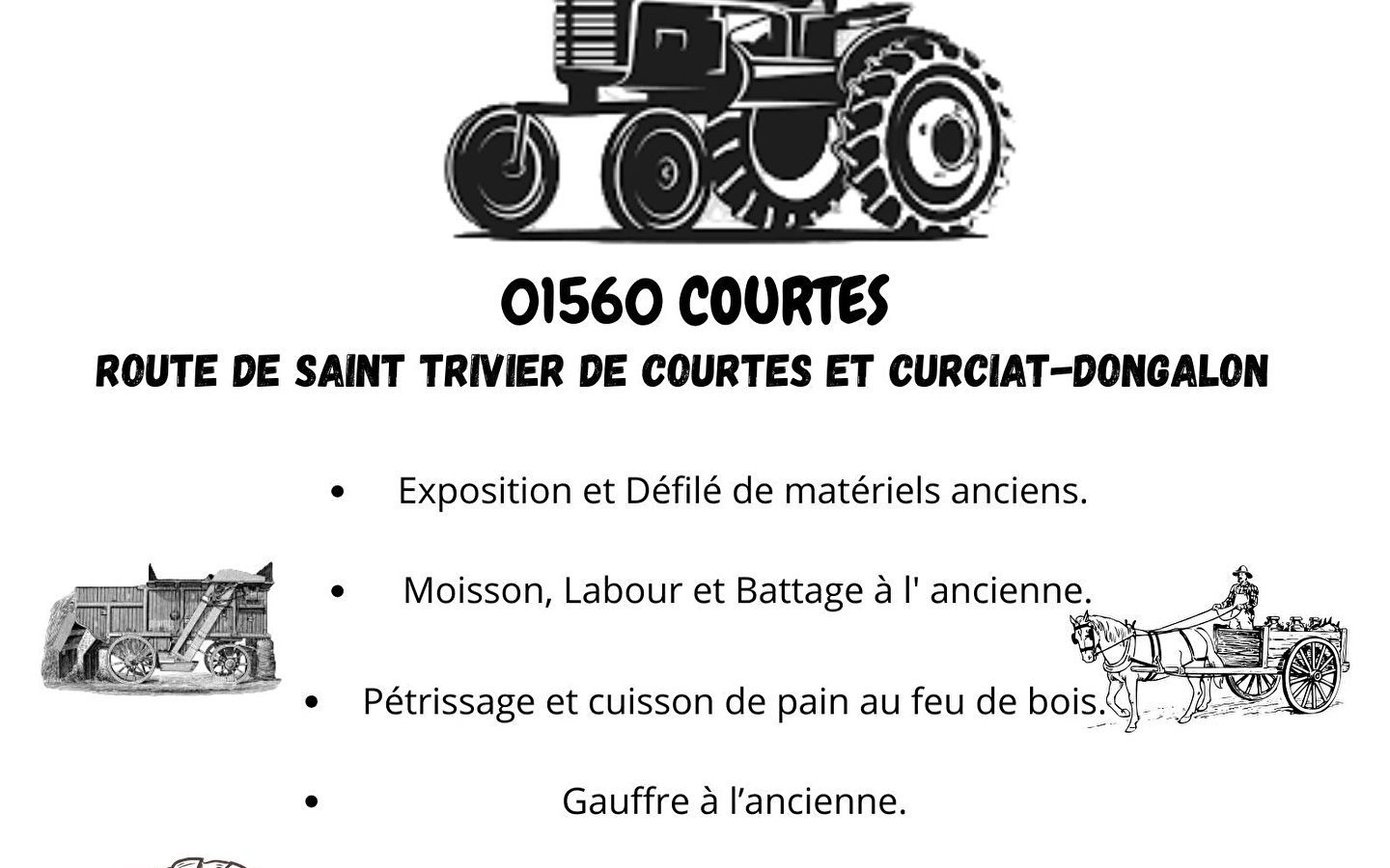 Travaux aux champs d’antan