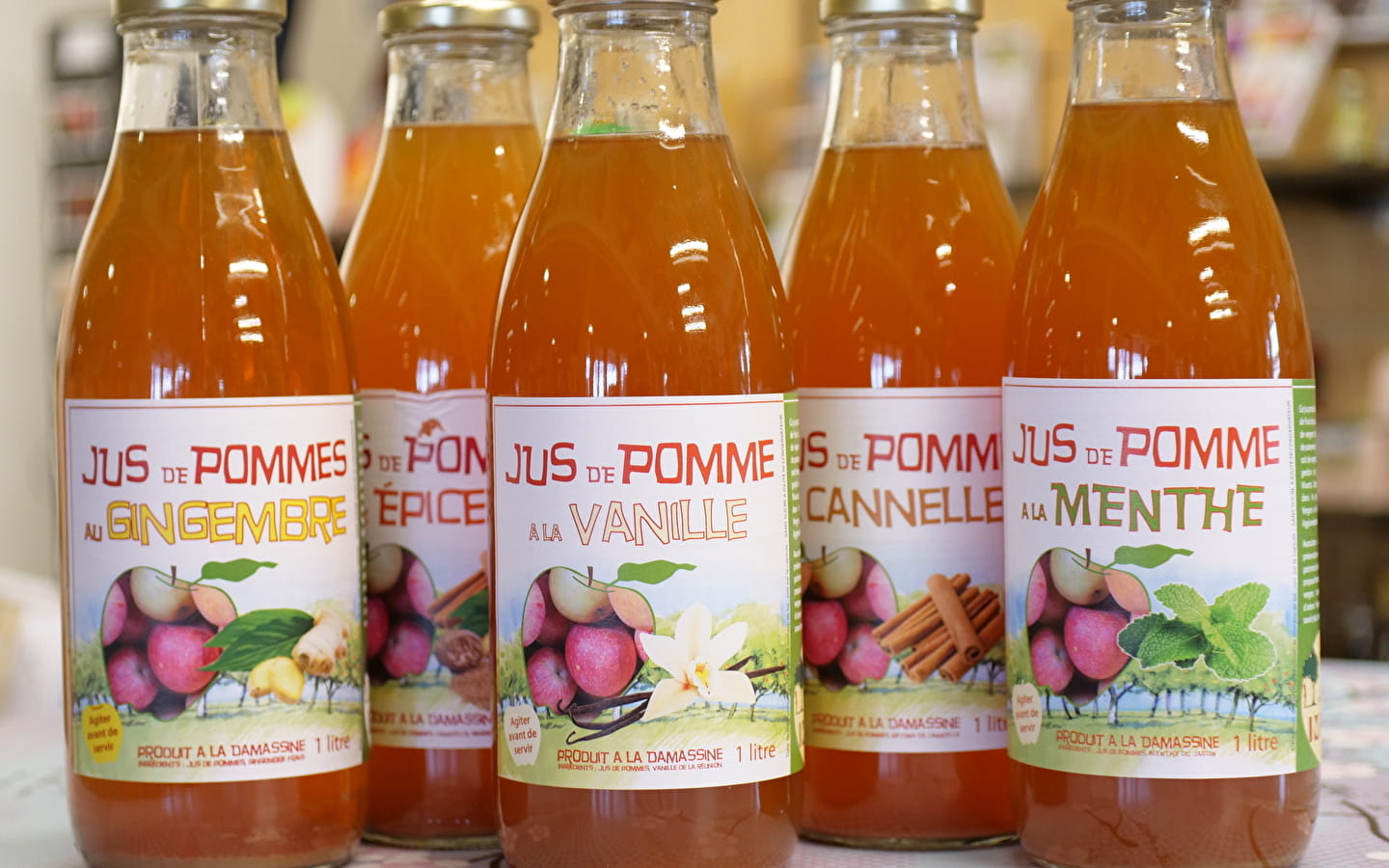 Made in our region' 'Route des Savoir-faire' tour: the orchards and the Damassine press