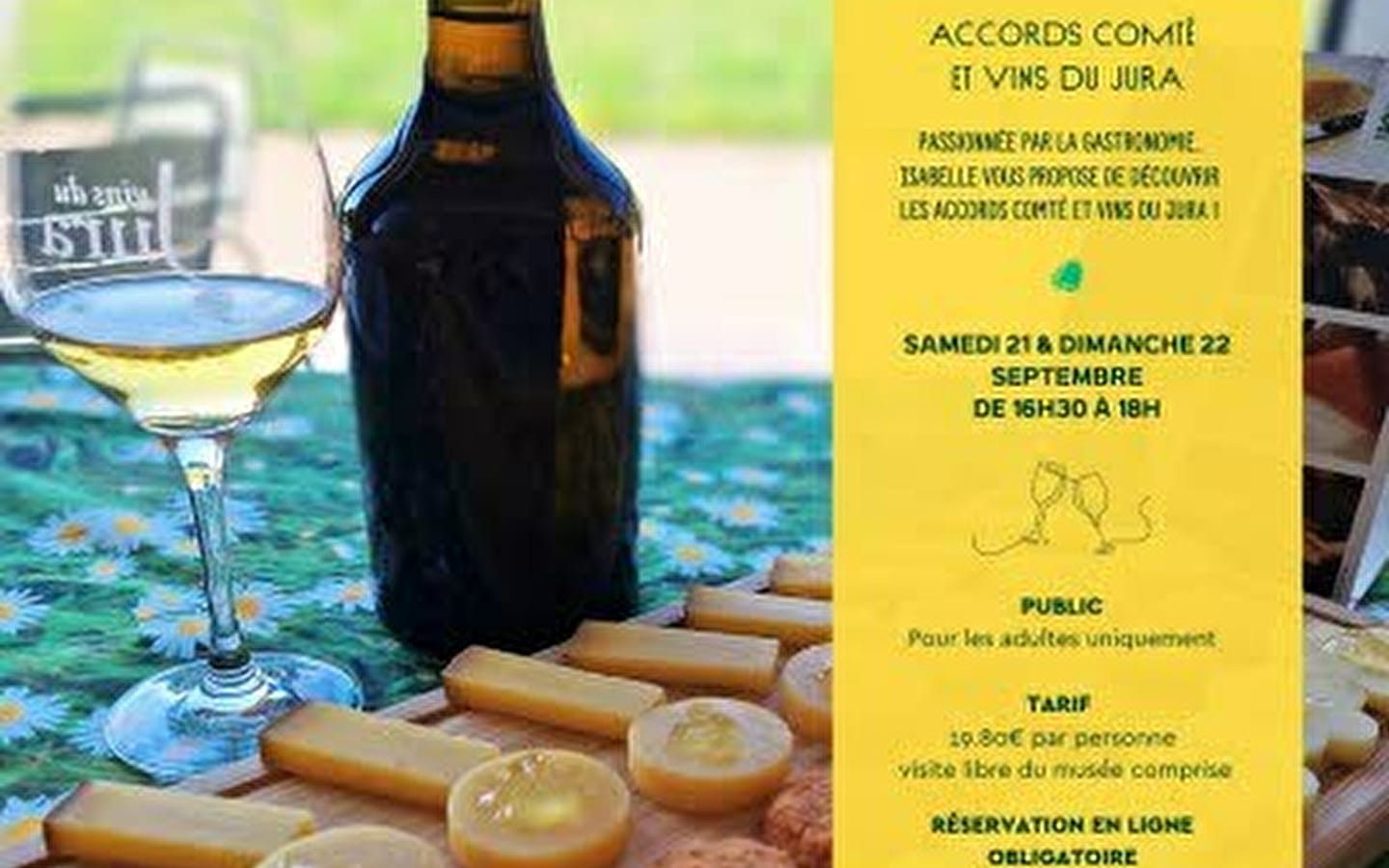 Discover the Comté and Jura wine pairing 