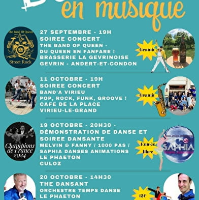 Bugey en Musique : concert avec Band à Virieu