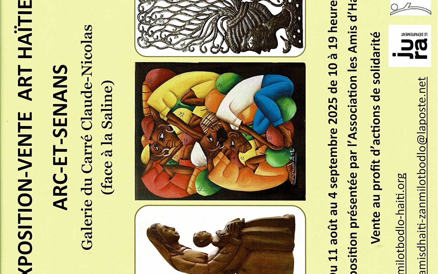 Haitian art exhibition and sale