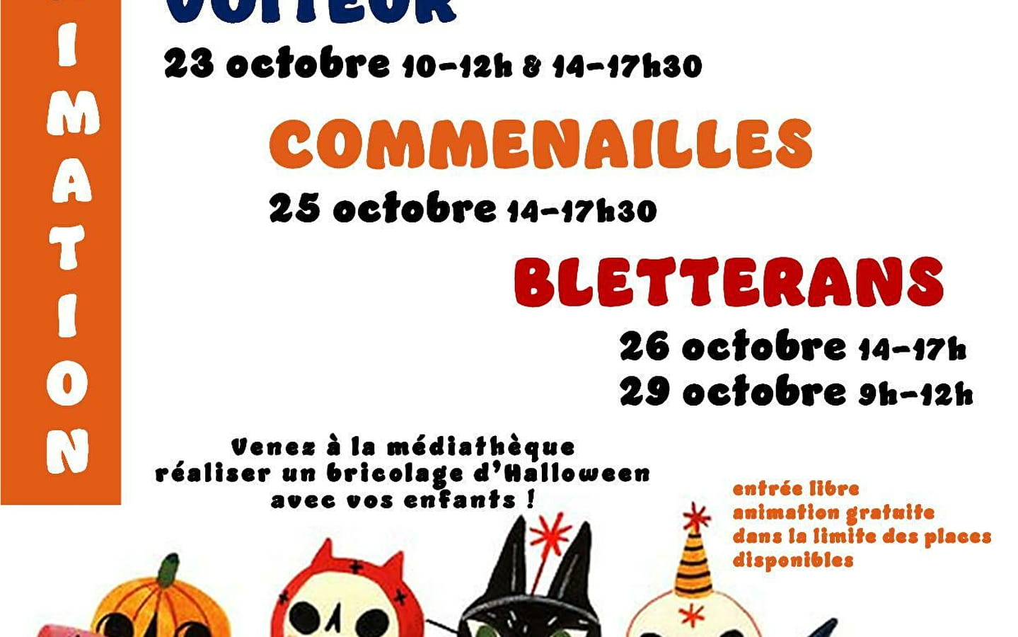 Creative workshop for parents and children - Halloween - Media library