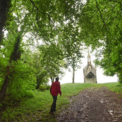 Notre Dame du Mont path 
