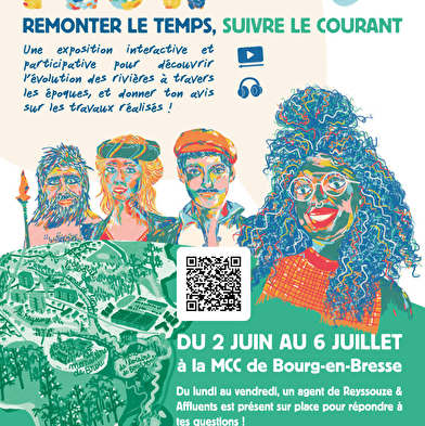 Exposition FLOW : remonter le temps, suivre le courant