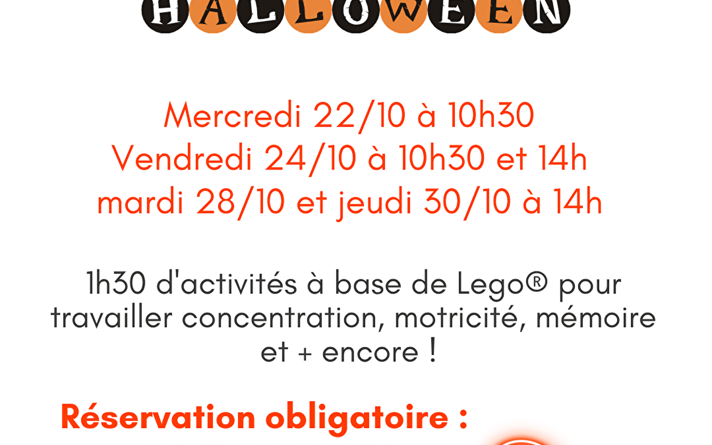 LEGO® Halloween workshop