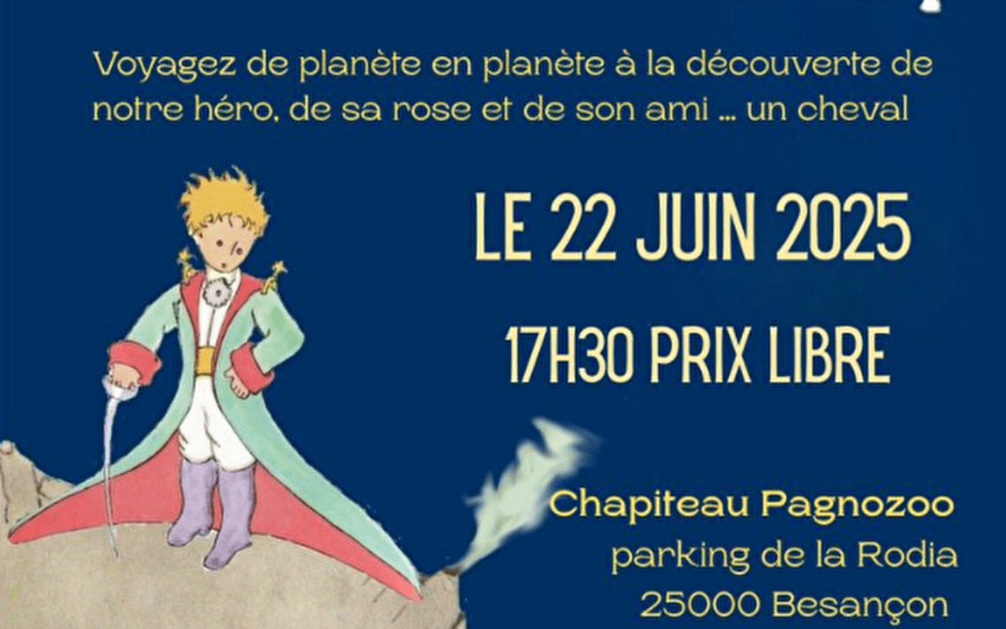 Cirque Pagnozoo 'Once upon a time there was a little prince'.