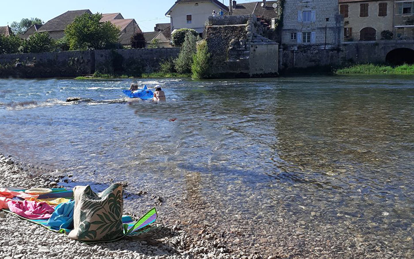 La Loue au pont de Port Lesney