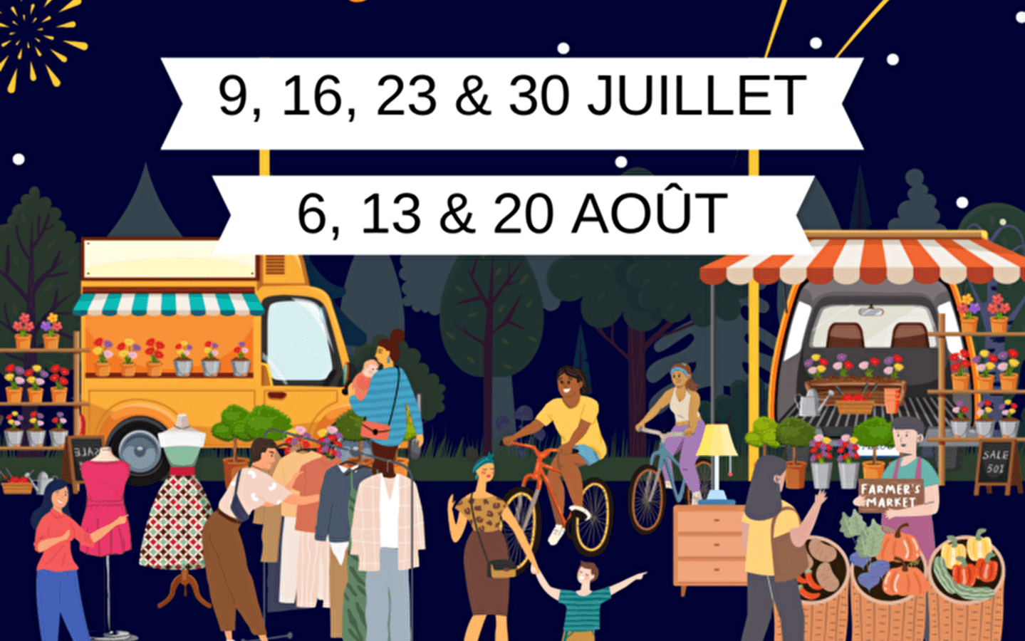 Night market Orgelet