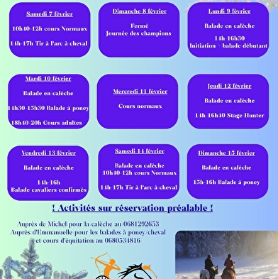 Archery on horseback