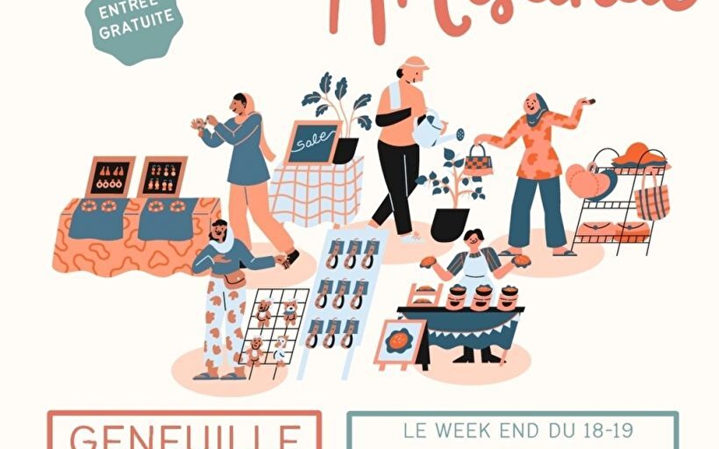 Marché artisanal de Geneuille