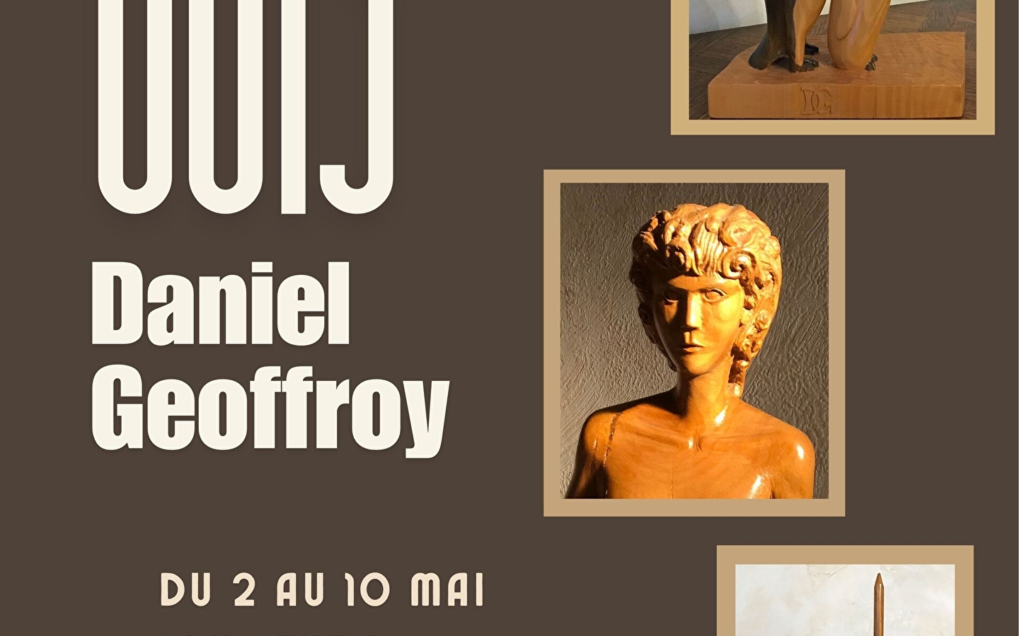 Exposition Culture sur Bois - Daniel Geoffroy