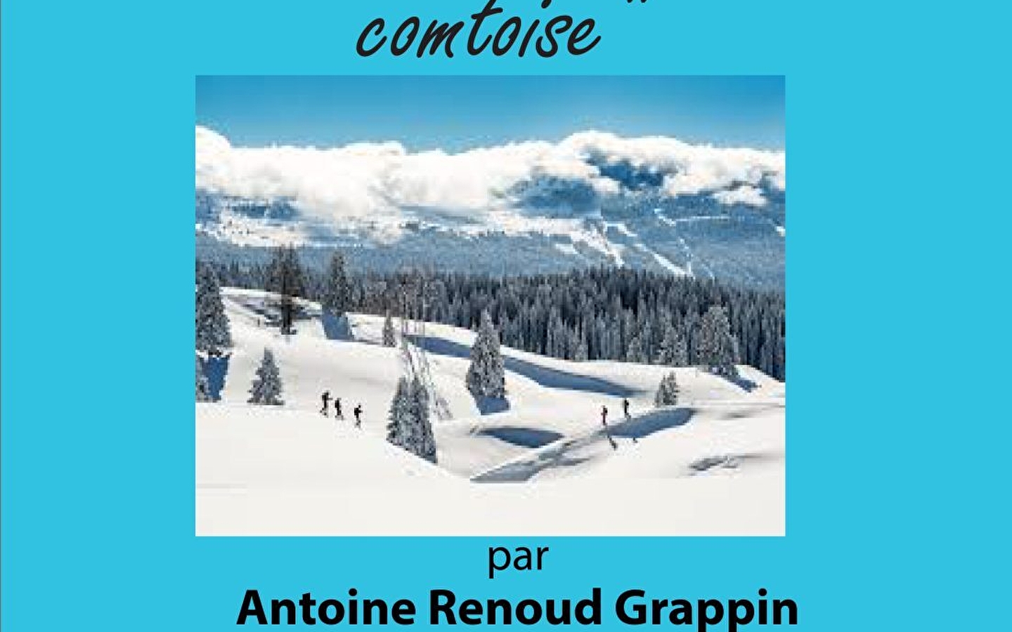 Snow in Comtoise painting