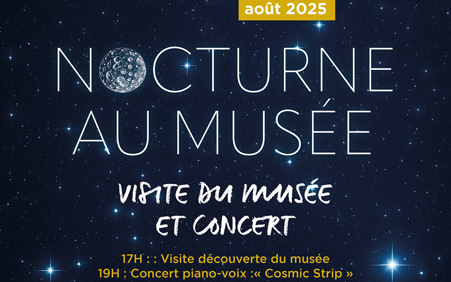 Nocturne at the museum: Discovery tour of the museum and concert