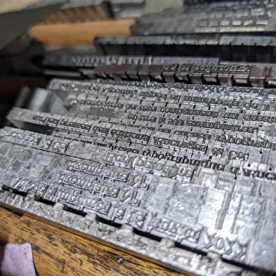 Atelier de typographie Æncrages & co