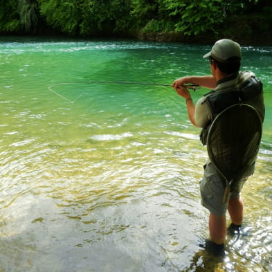 Matthieu fishing