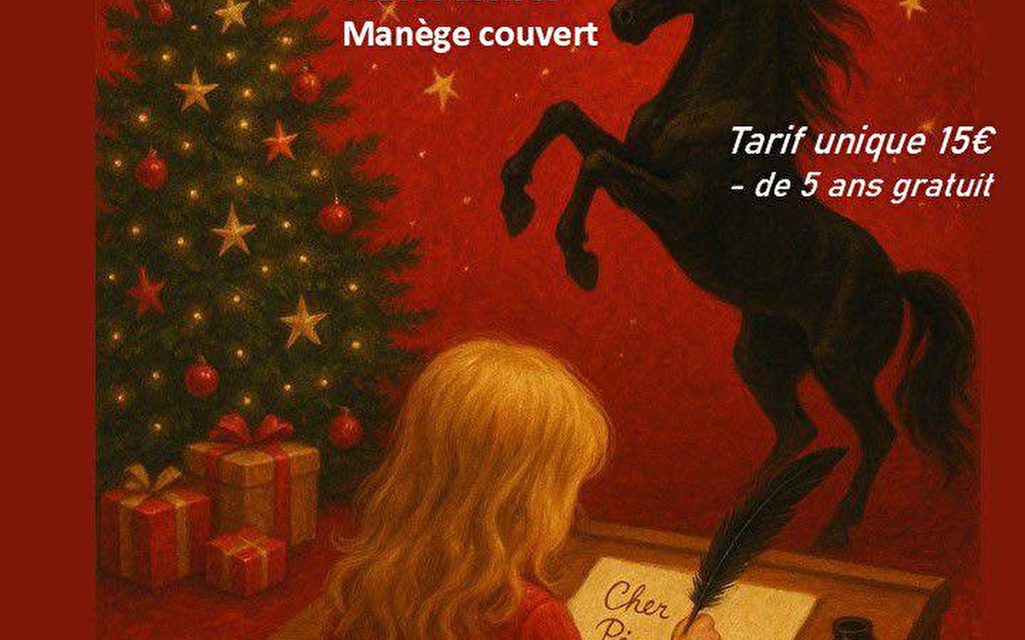 Spectacle Équestre 'Lettre au Père-Noël'