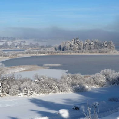 Lac de l'Abbaye et Belvédère du Moulin