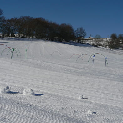 Espace ludique d'initiation au ski nordique